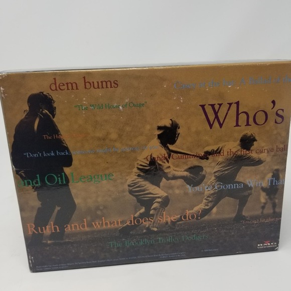 Legendary Ken Burns BASEBALL  9 Inning VHS Box Set Vintage Sports Docu-Series - Picture 11 of 13